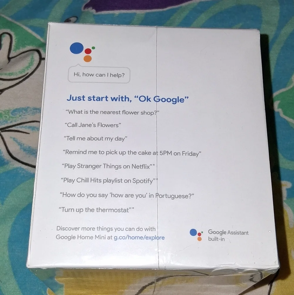 New Google Home Mini Speaker